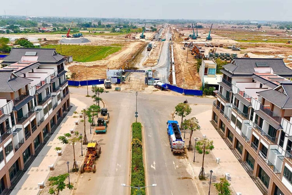 Tiến độ xây dựng phân khu The Liberty Vinhomes Green City