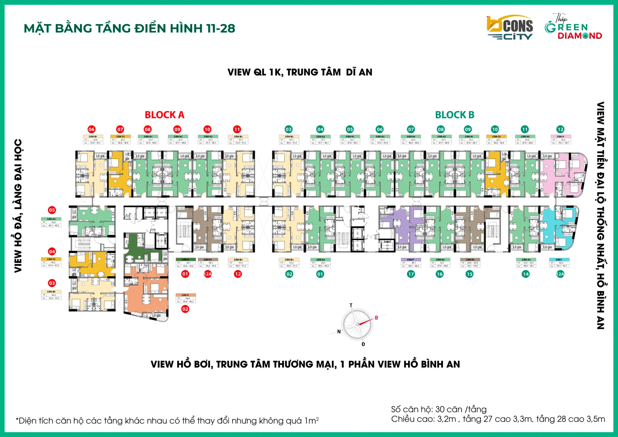 mat bang thap green diamond bcons city