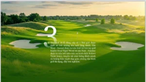 2 sân golf 18 lỗ tại Vinhomes Green Paradise trung tâm phân khu The Haven Bay