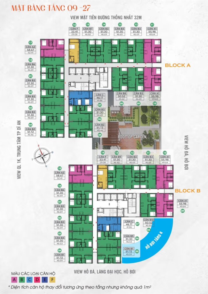 mat bang thap bcons city 1