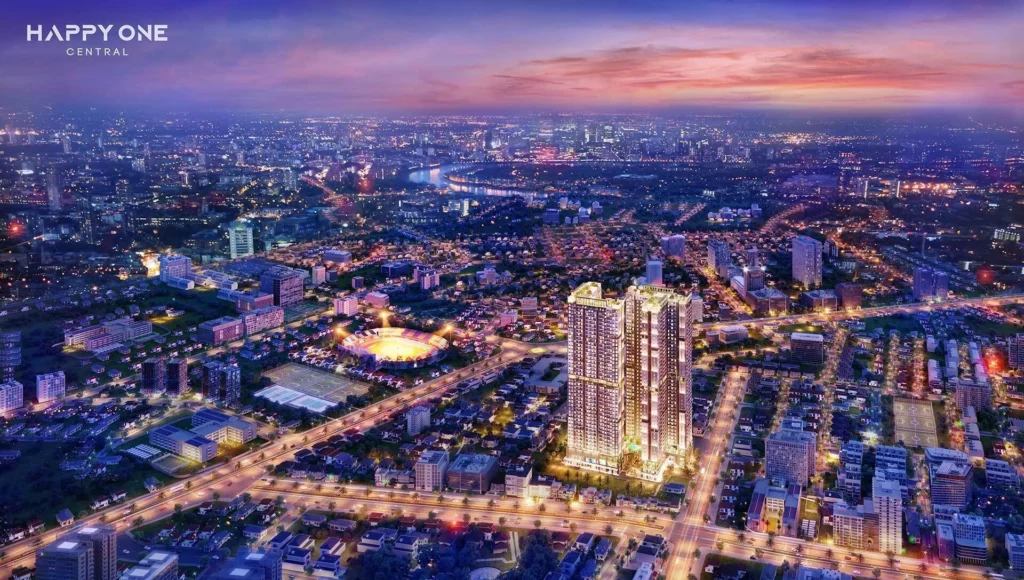10 chung cư dưới 3 tỷ TPHCM đáng mua nhất hiện nay Chung cư happy one central giá 2,2 tỷ