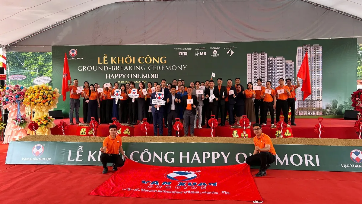 lễ khởi công happy one mori