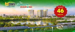 căn hộ tháp Green Diamond Bcons City