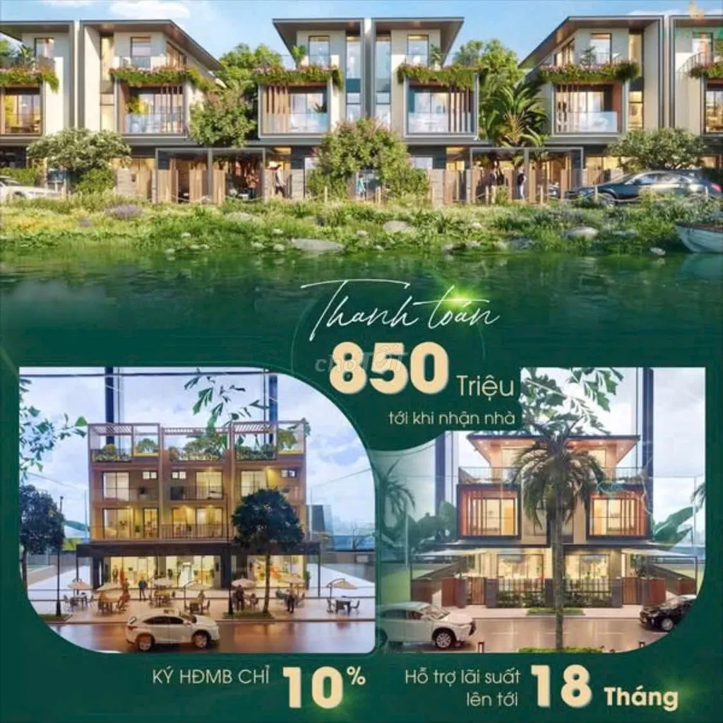 La Home Long An: Dự án nhà phố, biệt thự tại Bến Lức Biệt thự La Home Long An
