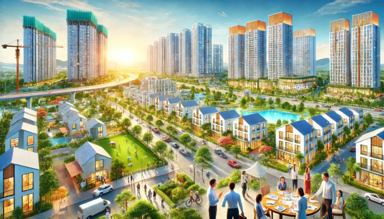 Bất Động Sản Index Khu đô thị Vinhomes Green City Long An - Booking