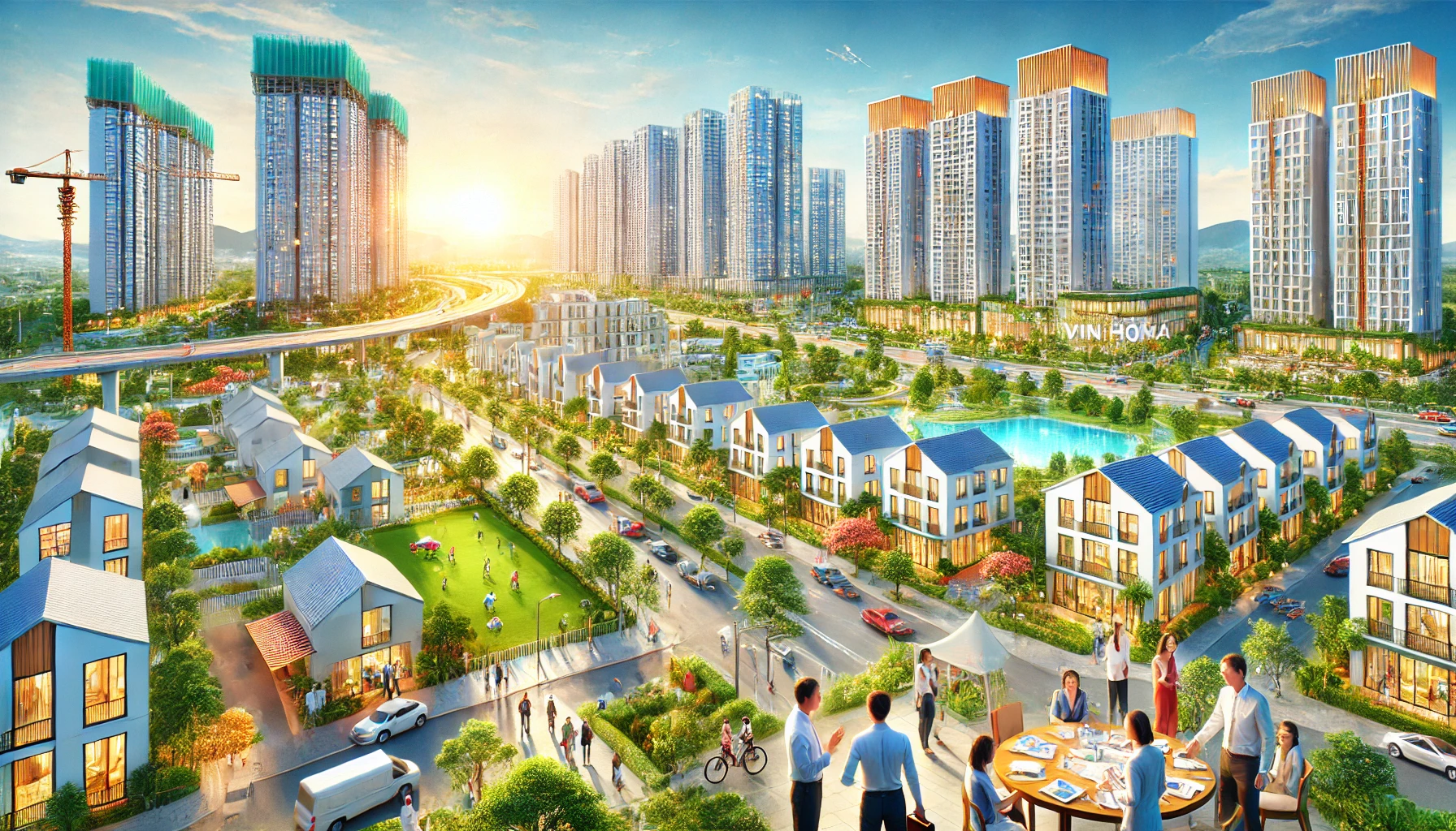 Khu đô thị Vinhomes Green City Long An - Booking