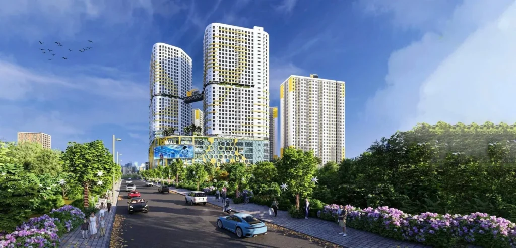Bán căn hộ Bcons Center City: chung cư Phường Đông Hòa, Dĩ An Bình Dương, nay là Tphcm phối cảnh dự án Bcons Center City