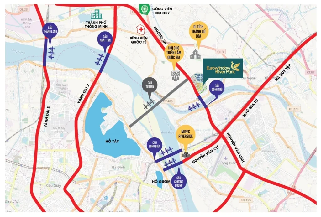 Địa chỉ chung cư Eurowindow River Park