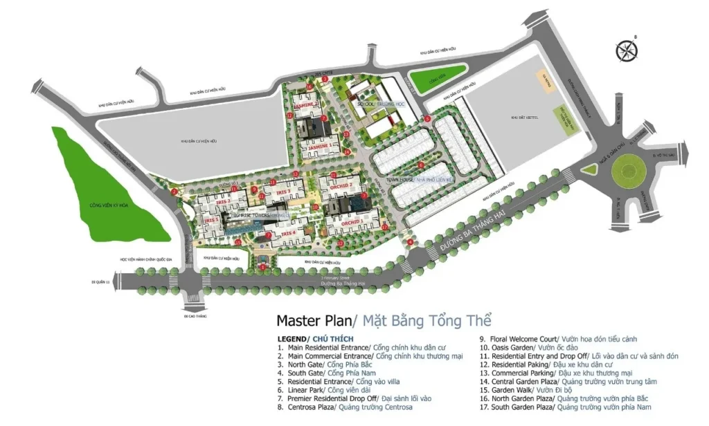 Chung cư Hà Đô Centrosa đường 3/2 quận 10, Tphcm - Bán và cho thuê giá tốt nhất Mặt băng Hà Đô Centrosa