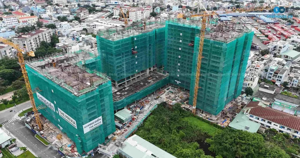 Chung cư The Privia Khang Điền An Lạc Bình Tân: Giá bán căn hộ tiến độ xây dựng Chung cư The Privia Khang Điền