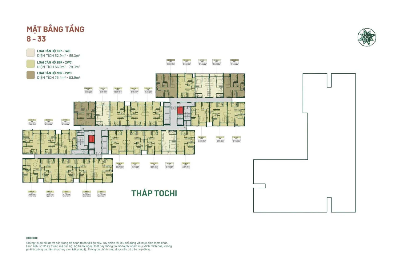 Căn hộ Officetel Happy One Mori