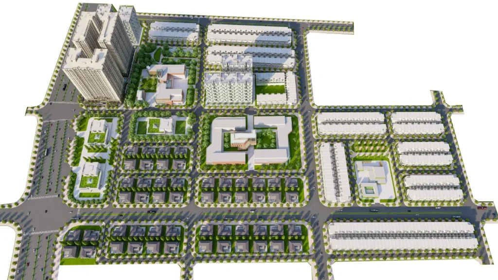 Maison Grand: dự án căn hộ cao cấp tại Phường Phú Mỹ, Tphcm ngay sân bay Long Thành Mặt bằng tổng thể dự án Maison Grand long thành