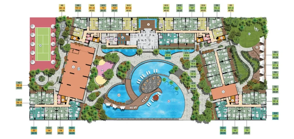 tiện ích Midori Park The Glory Bình Dương