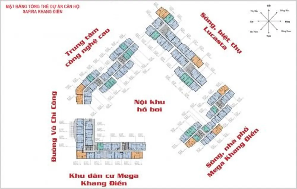 Safira Khang Điền: Mua bán và cho thuê căn hộ chung cư cao cấp Safira đường Võ Chí Công Thủ Đức mặt bằng căn hộ Safira Khang Điền
