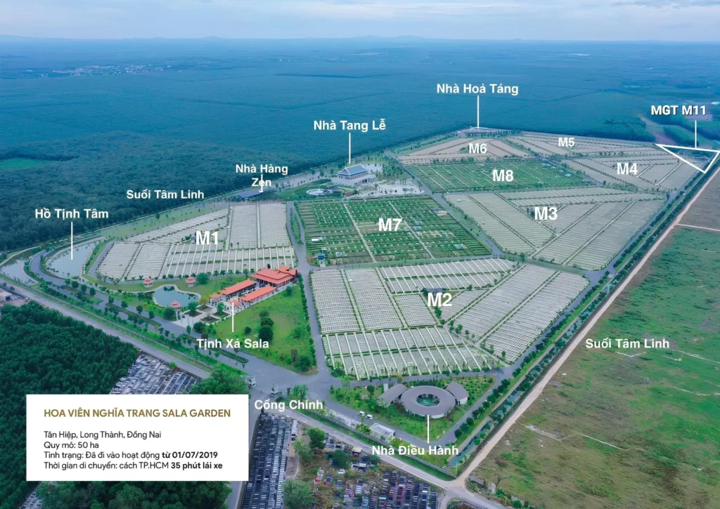 sala garden mặt bằng