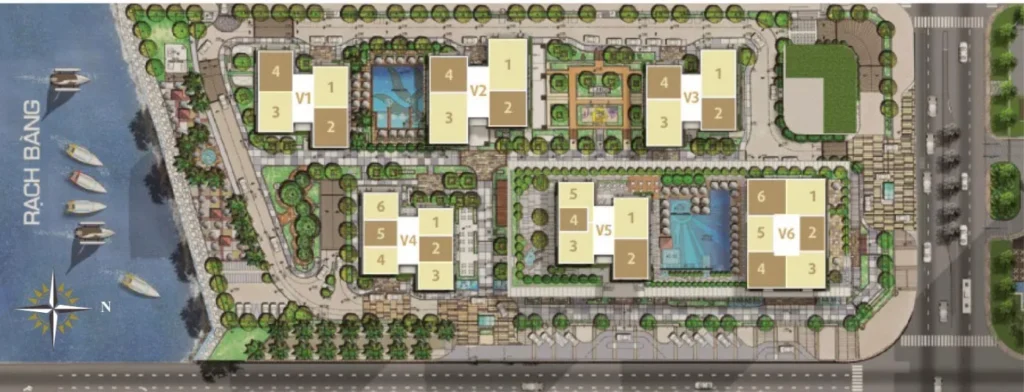 Sunrise City: Cho thuê và bán căn hộ cao cấp tại khu đô thị Sunrise Quận 7, Tphcm của tập đoàn Novaland mặt bằng Sunrise City