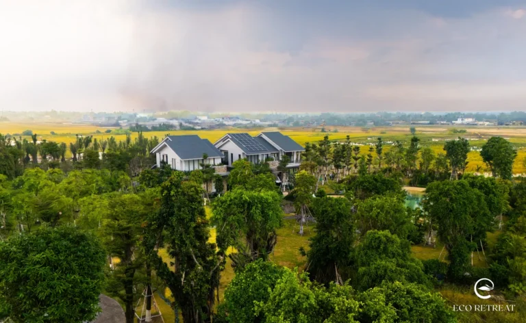 Biệt thự Eco Retreat giữa rừng cây – Những căn biệt thự ven hồ và giữa thảm xanh đang dần hiện hữu, hòa quyện hoàn hảo cùng thiên nhiên.