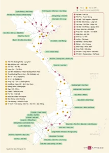 bản đồ đường cao tốc ở Việt Nam
