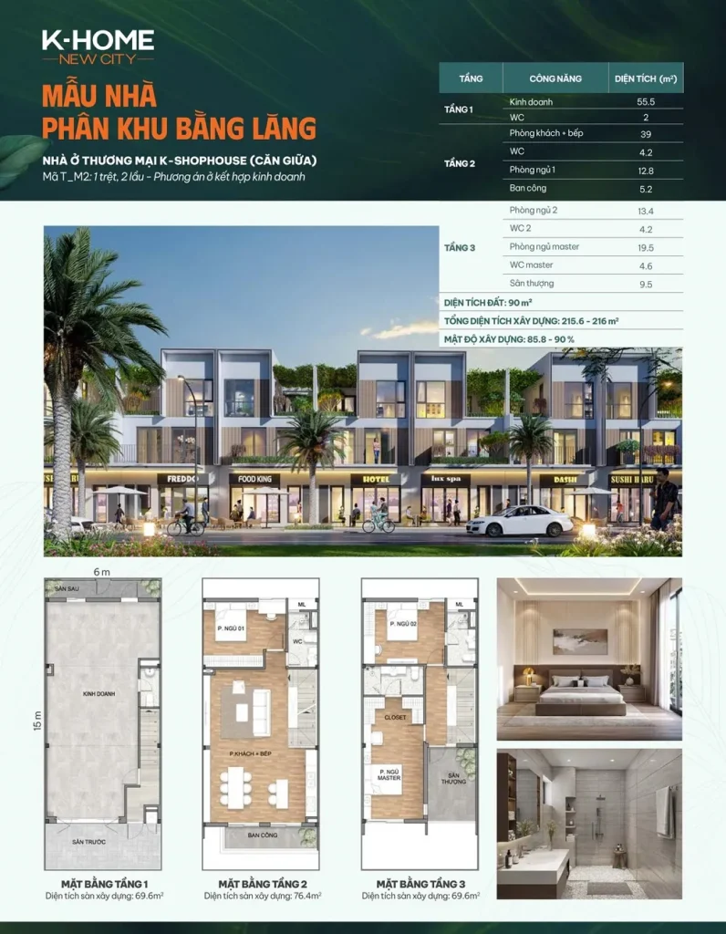 mặt bằng K-Home New City