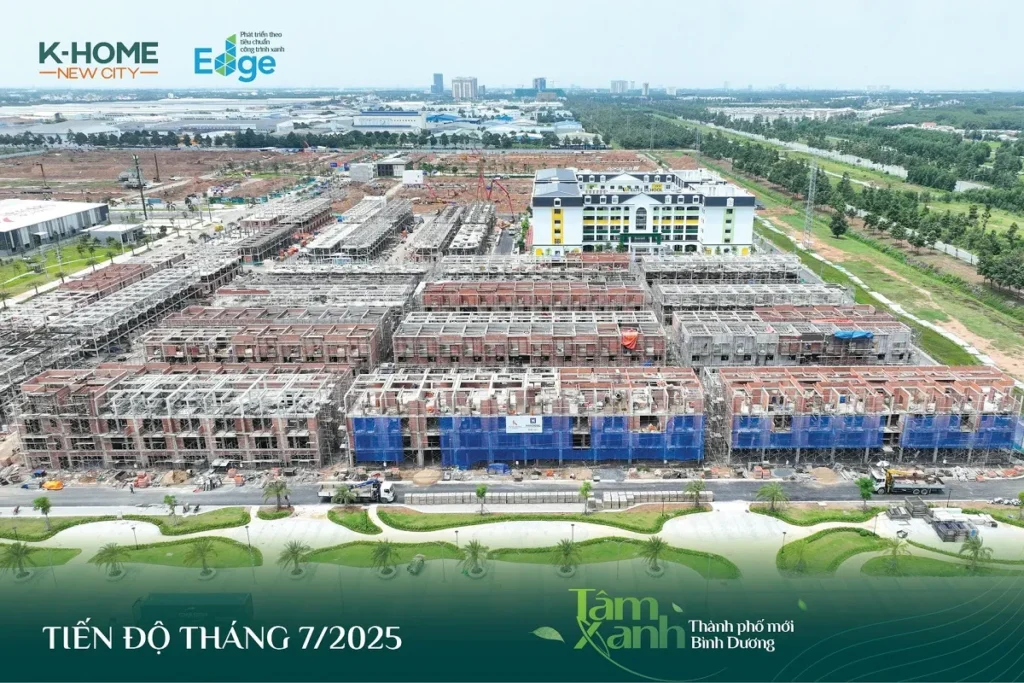 tiến độ dự án K-Home New City