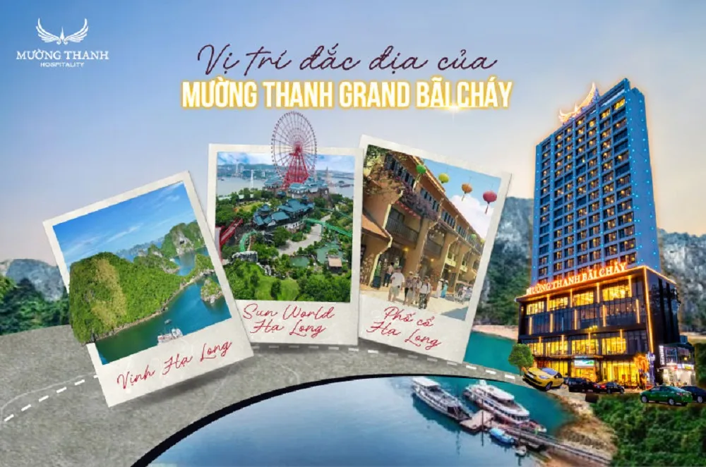 đường đi đến địa chỉ Mường Thanh Grand Bãi Cháy địa chỉ