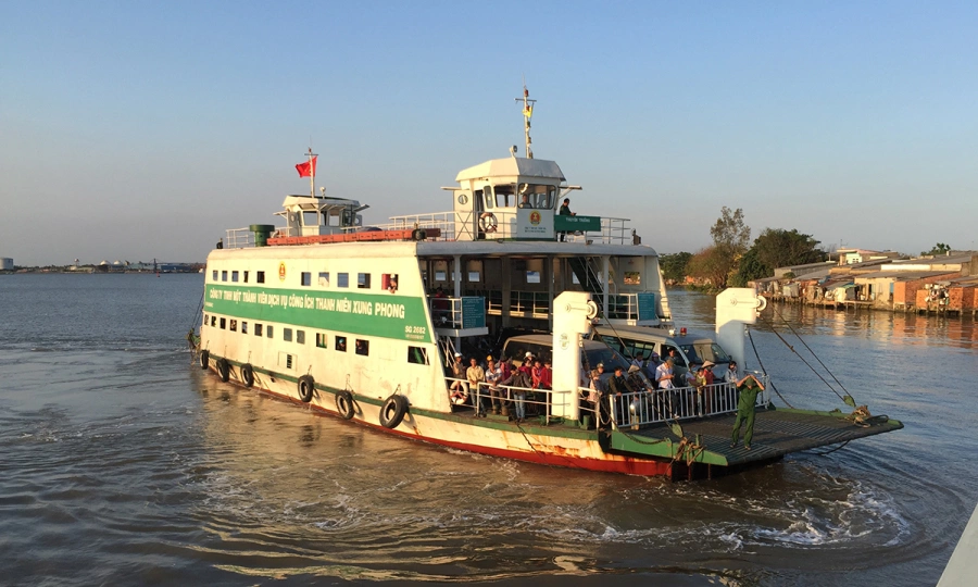 bến phà cần giờ