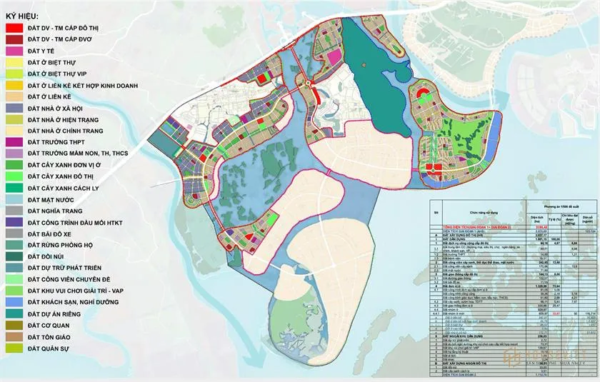 bản đồ quy hoạch hạ long xanh