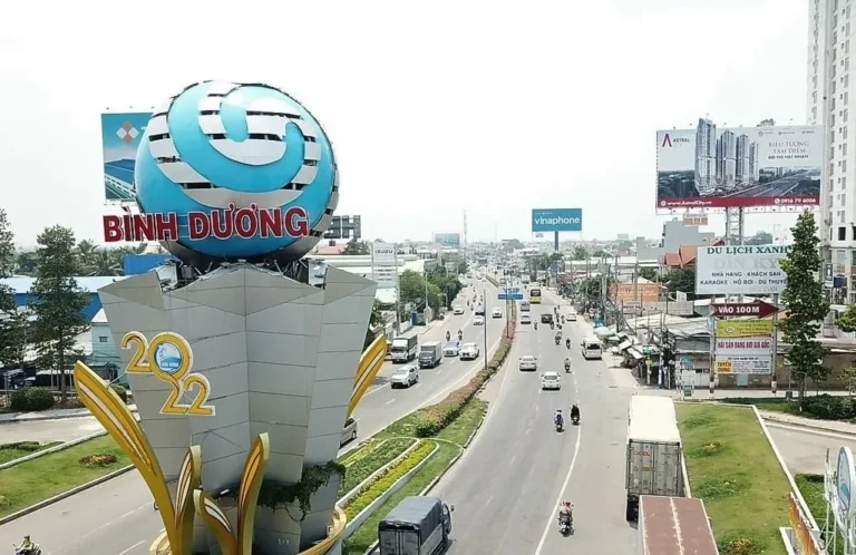 vị trí bình dương ở đâu