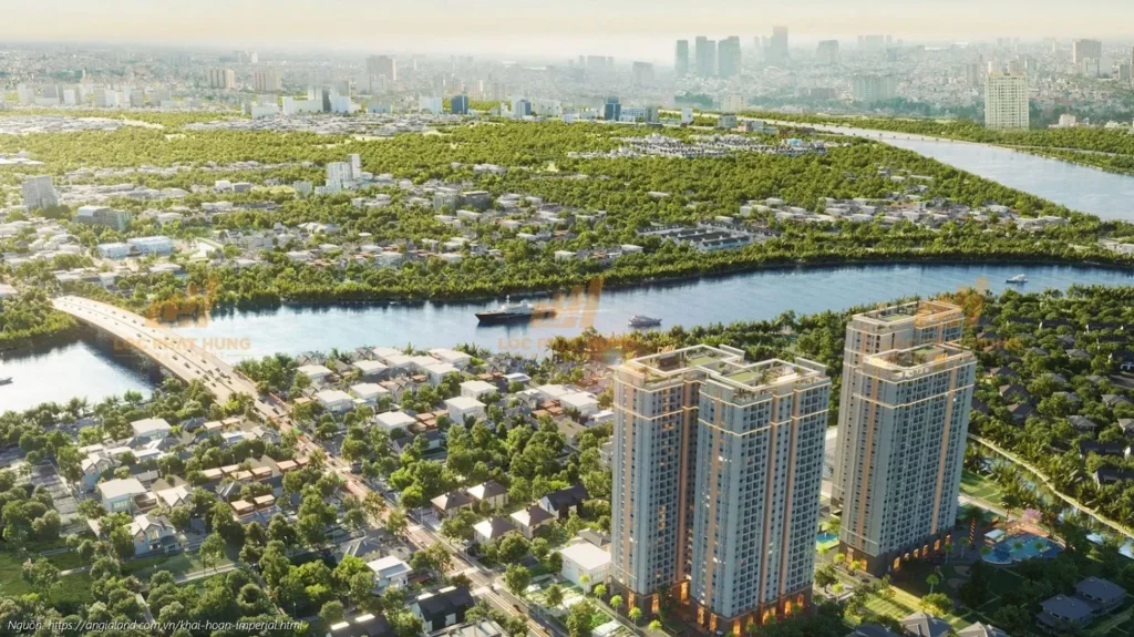 Vị trí Khải Hoàn Imperial