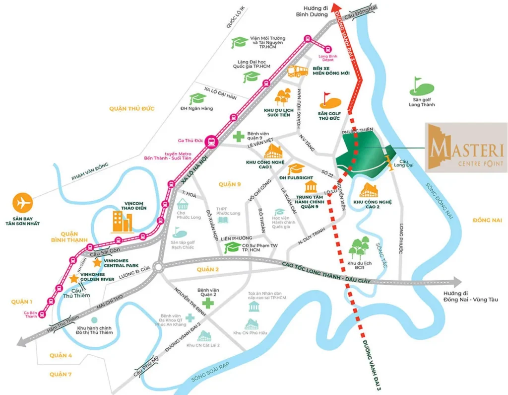 Masteri Centre Point Quận 9 địa chỉ ở đâu?