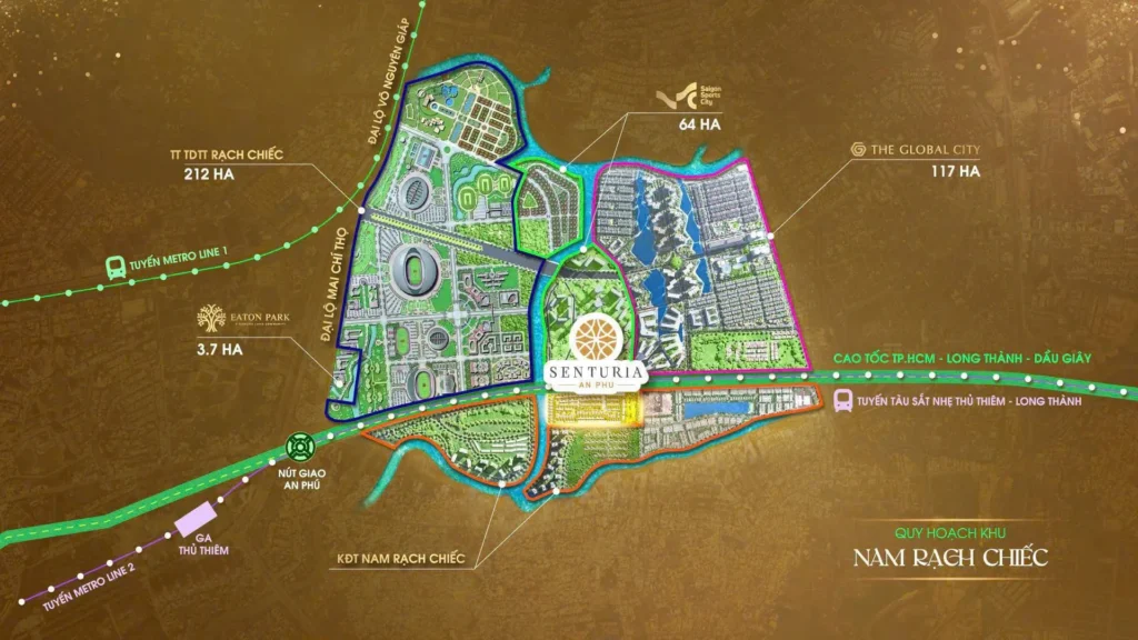 địa chỉ Senturia An Phú