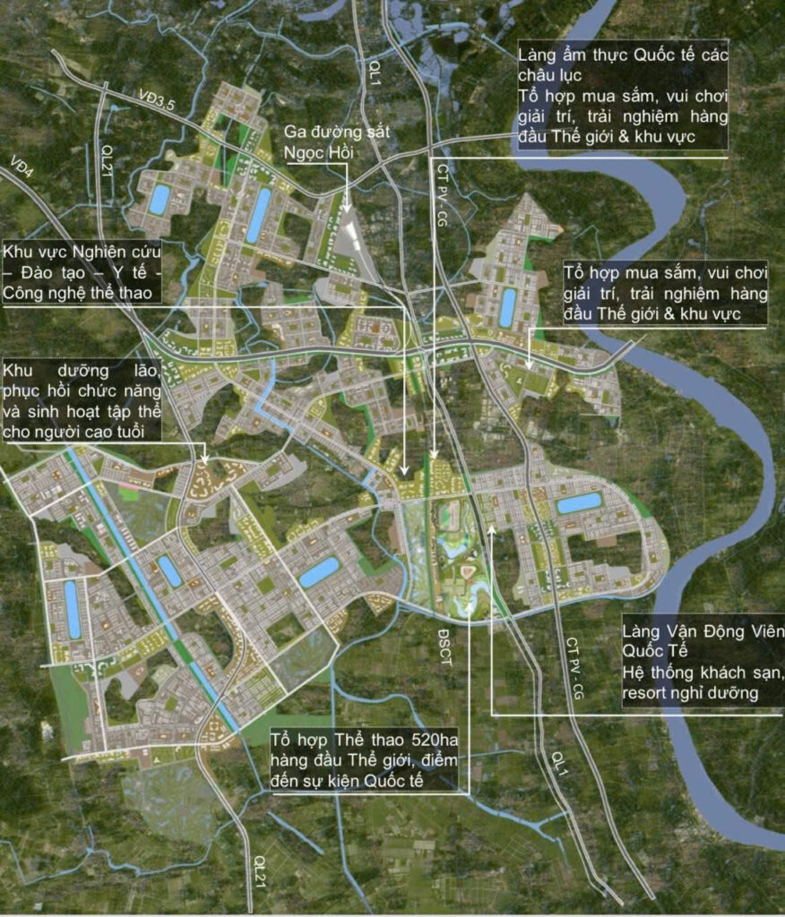 địa chỉ Vinhomes Olympic