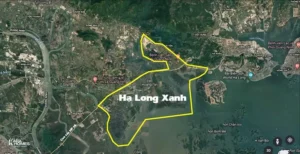 Bản đồ quy hoạch Vinhomes Hạ Long Xanh