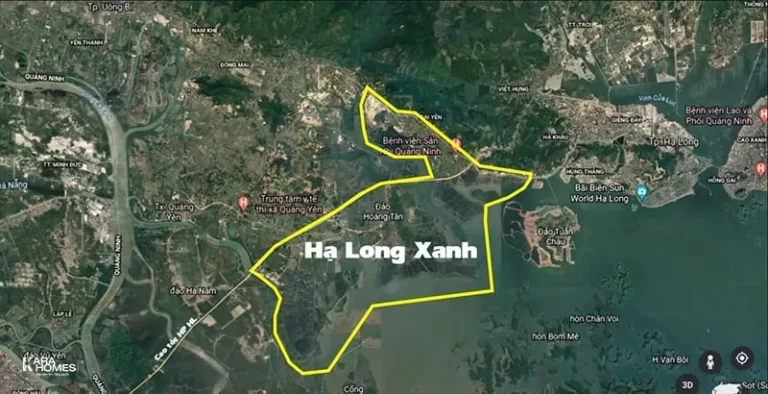 Bản đồ quy hoạch Vinhomes Hạ Long Xanh