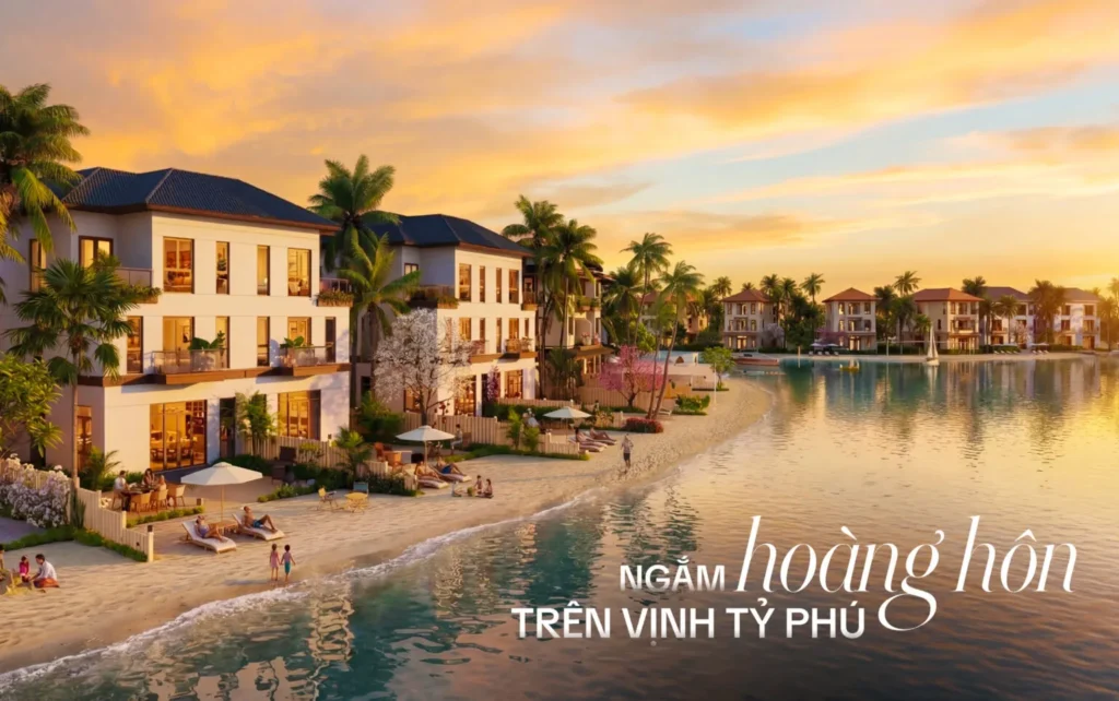các loại hình biệt thự biển vinhomes cần giờ