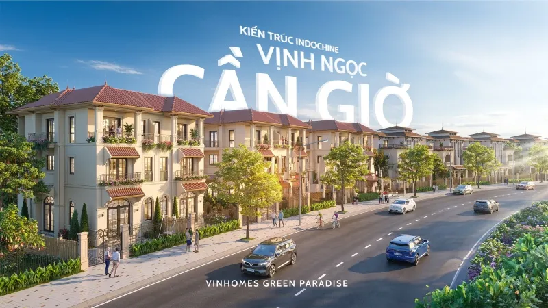 Biệt thự song lập Vinhomes Green Paradise Cần Giờ Biệt thự song lập Vinhomes Green Paradise Cần Giờ