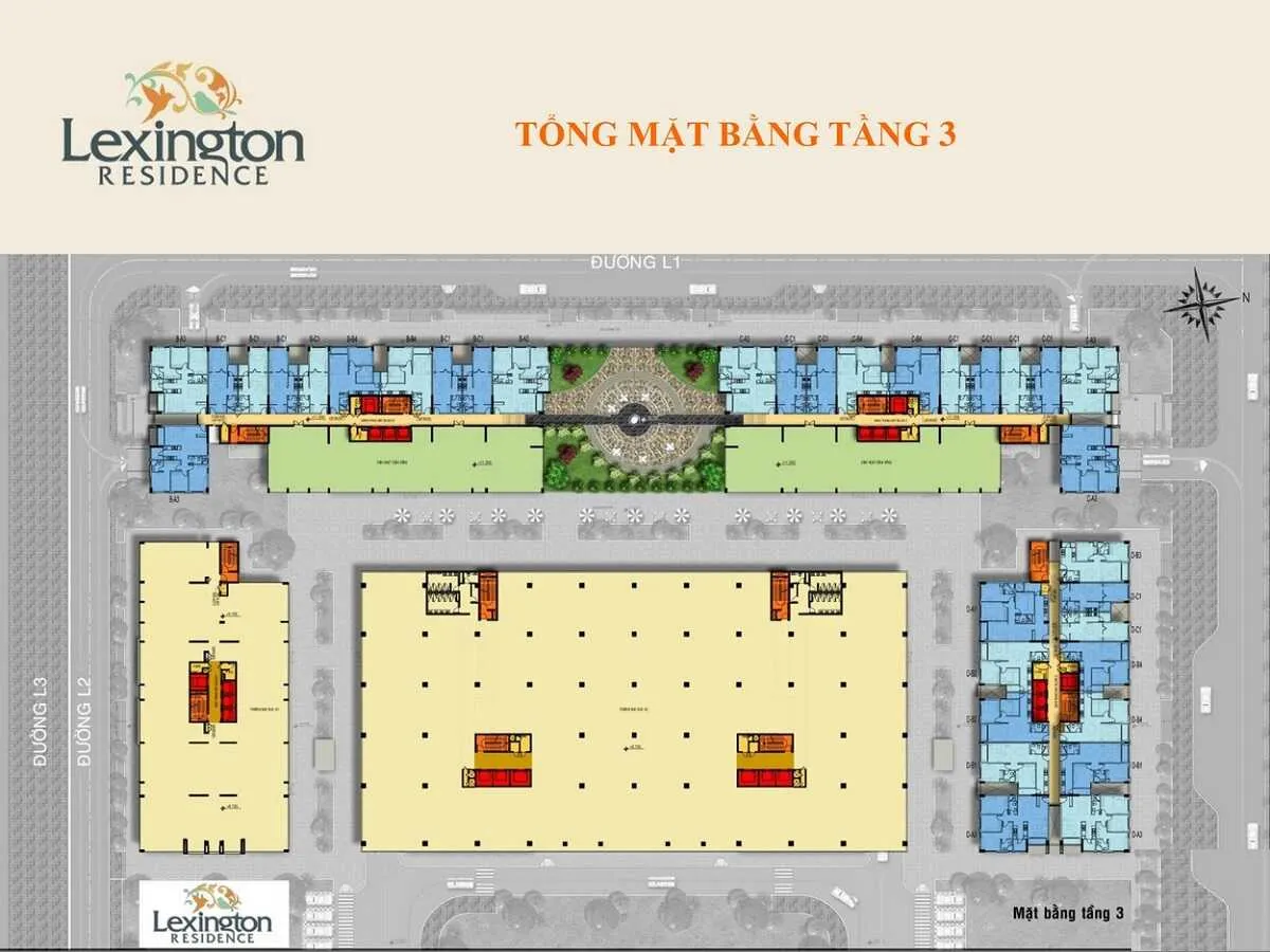 Mặt bằng Lexington Residence