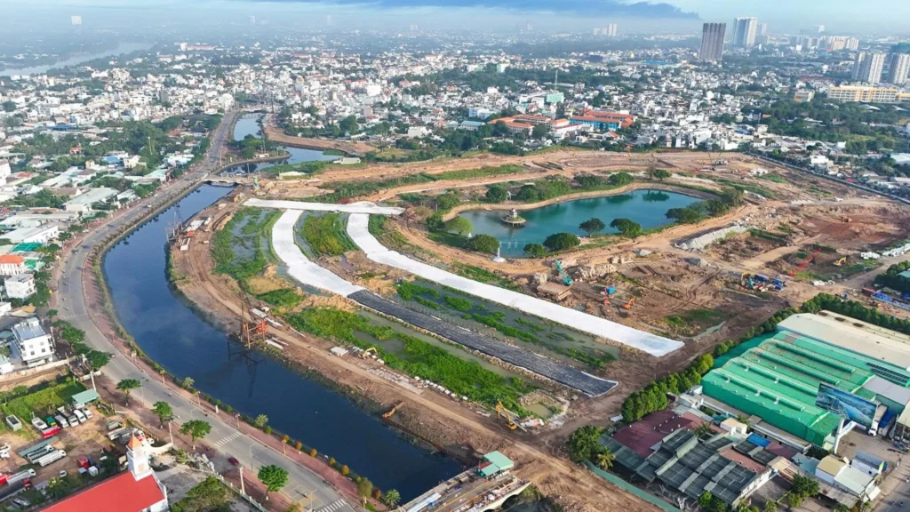 du an ho guom xanh quoc lo 13 lai thieu 4