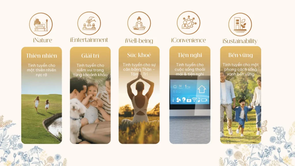 Gladia by The Waters tiện ích nổi bật