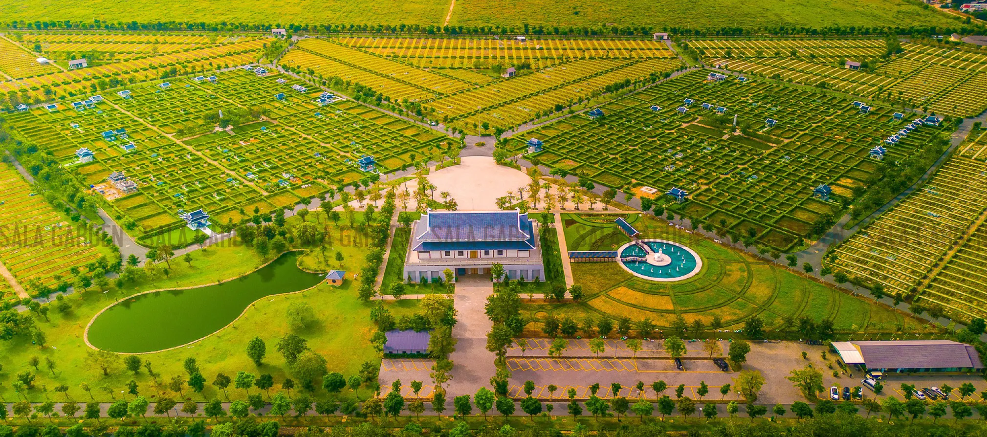 Hoa viên là gì? Kiến trúc và các dự án hoa viên nghĩa trang