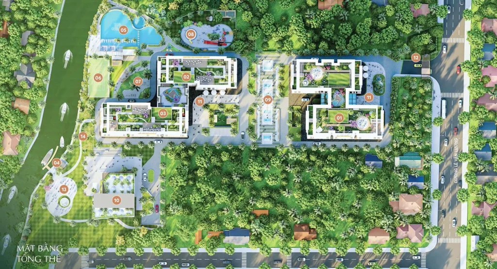 mặt băng tiện ích Khải Hoàn Imperial