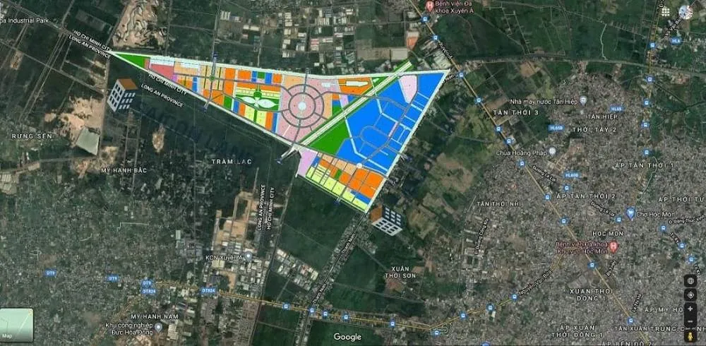 Khu đô thị Đại học quốc tế Hóc Môn: Cập