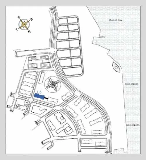 Landmark 3 Vinhomes Central Park Bình Thạnh: Thông tin mặt bằng, vị trí, layout, giá bán & giá cho thuê mới nhất Vị trí Landmark 3