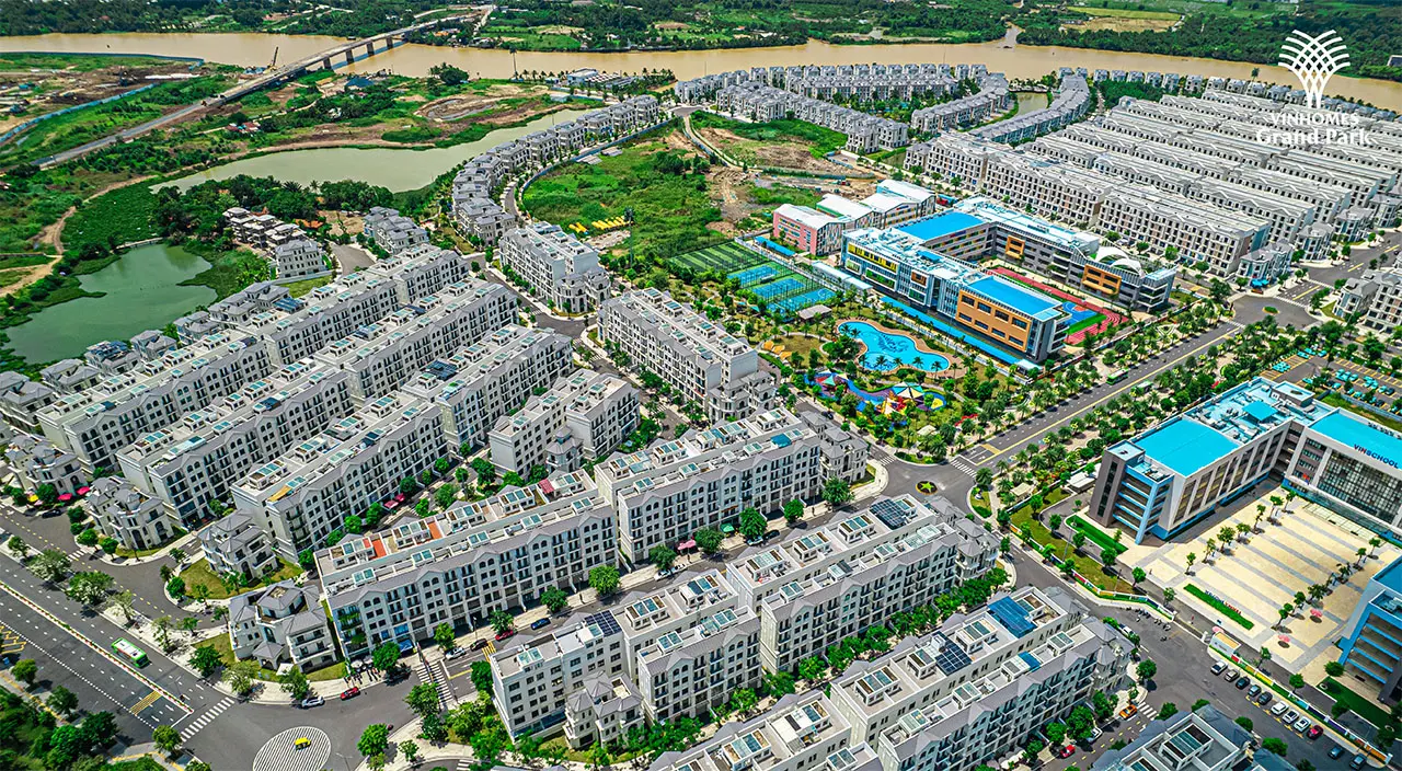 Vị trí The Manhattan Vinhomes Grand Park