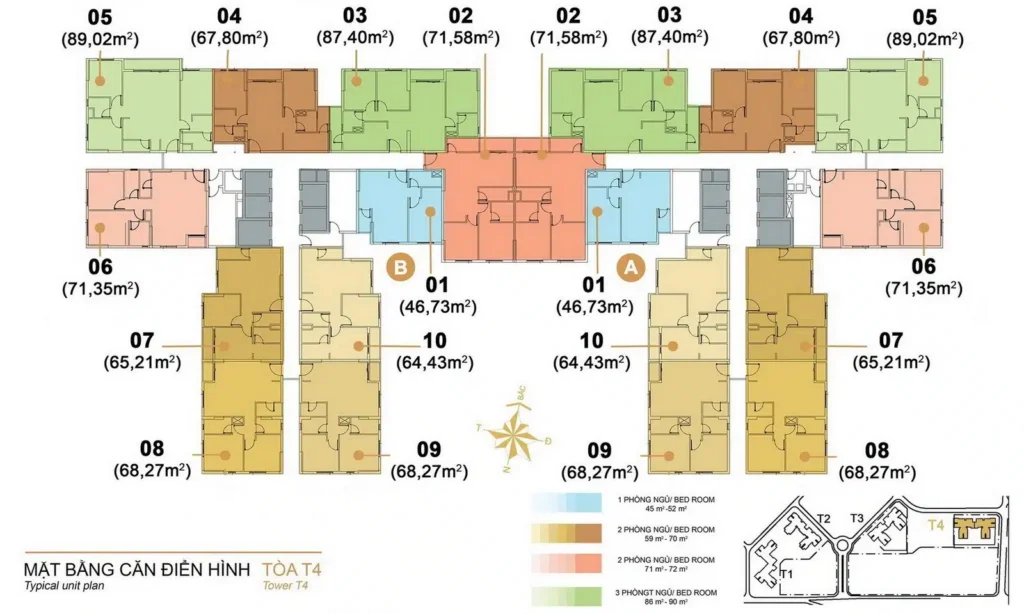 Masteri Thảo Điền T4 Bán Căn Hộ T4 Masteri Thảo Điền Giá Tốt 2026 | 1PN, 2PN, 3PN, View Đẹp, Sổ Hồng