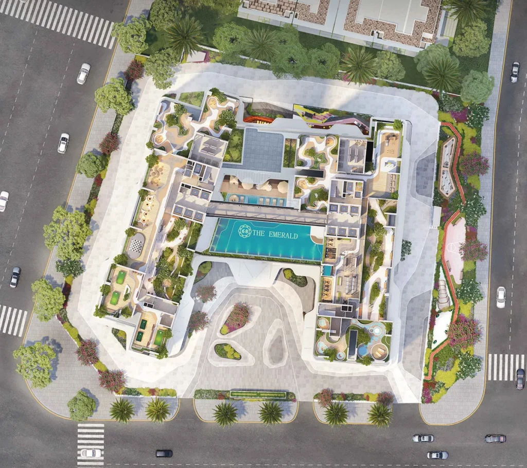 Vị trí dự án The Emerald 68