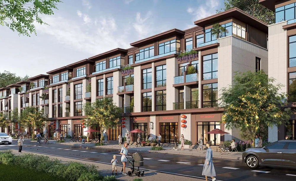 nhà phố liền kề Vinhomes Grand Park Hóc Môn có diện tích 