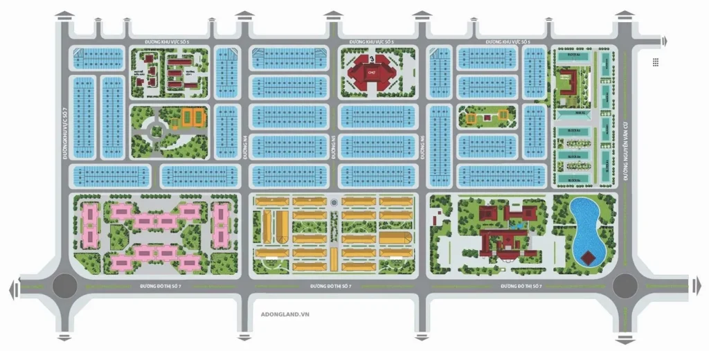 mặt bằng happy one