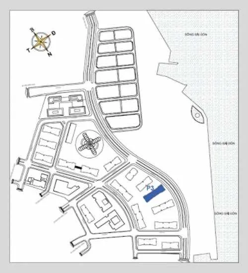 Vị trí Park 2 Vinhomes Central Park