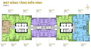 Mặt bằng Park 3 Vinhomes Central Park (Tân Cảng) – Tổng quan, layout chi tiết và cập nhật mới nhất